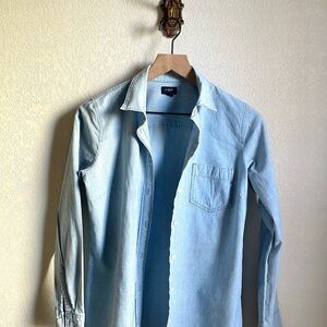J. Crew Light Blue Button-Down Shirt